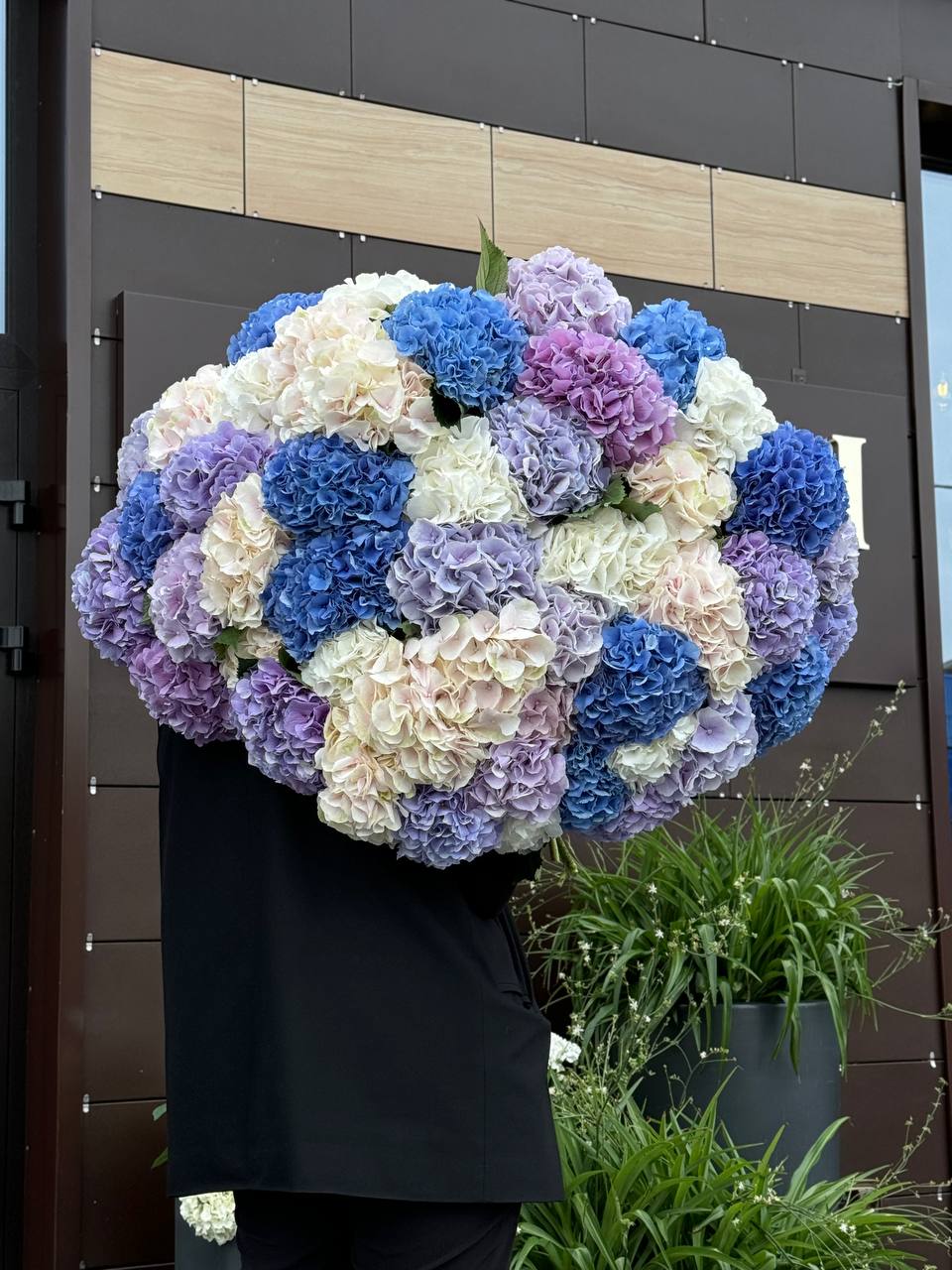 Букет з гортензій