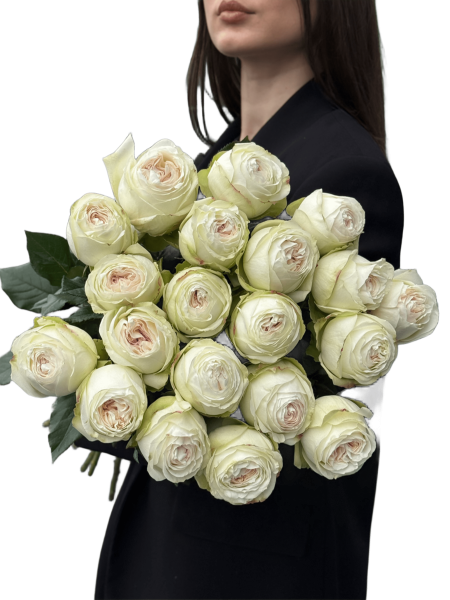 Монобукет з піоновидної троянди Lorena Summerhouse