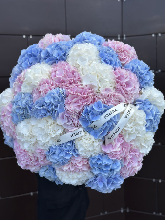 Букет з Verena White, Verena та Sarena Blue